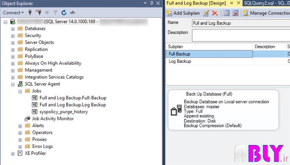 sql server backup